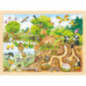 pièce 1 Puzzle, découverte de la nature - jouet à l'ancienne