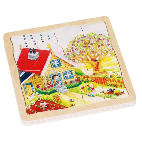 Puzzle à couches