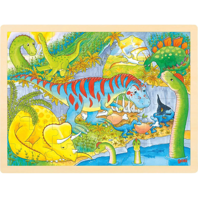 pièce 1 Puzzle, dinosaures - jouet à l'ancienne