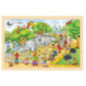 pièce 1 Puzzle, journée au zoo - jouet à l'ancienne