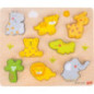 pièce 1 Puzzles, animaux sauvages - jouet à l'ancienne