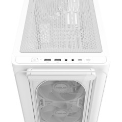 Unités centrales - ASUS - A23 PLUS TG ARGB WHITE | Soul Rebel E-Shop