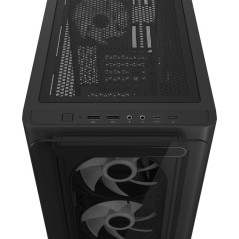 Unités centrales - ASUS - A23 PLUS TG ARGB BLACK | Soul Rebel E-Shop