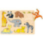 pièce 1 Puzzle à encastrements, bébés animaux - jouet à l'ancienne
