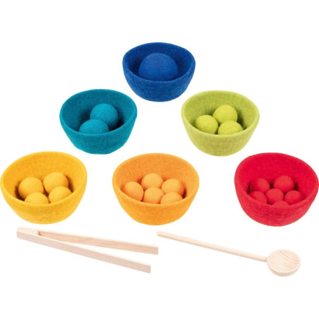 Jeu de tri des couleurs Sorterino - Jouet à l'ancienne - Disponible sur Soul Rebel E-Shop