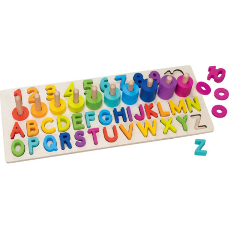 Puzzle alphanumérique - Jouet à l'ancienne - Disponible sur Soul Rebel E-Shop