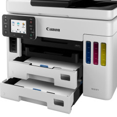 Imprimantes multifonctions - Canon - Imprimante jet d'encre MegaTank multifonction rechargeable couleur sans fil MAXIFY GX7050 |