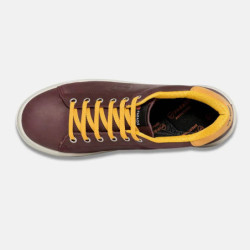 Low safety shoes - Jamma - Men - EN ISO 20345 - S3 SRC - Wine