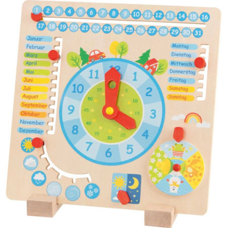 Horloge annuelle en allemand - Jouet à l'ancienne - Disponible sur Soul Rebel E-Shop