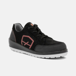 CHAUSSURES DE SECURITE BASSES PARADE BELINA NOIR/ ROSE EN ISO 20345 : 2011 S3 SRC