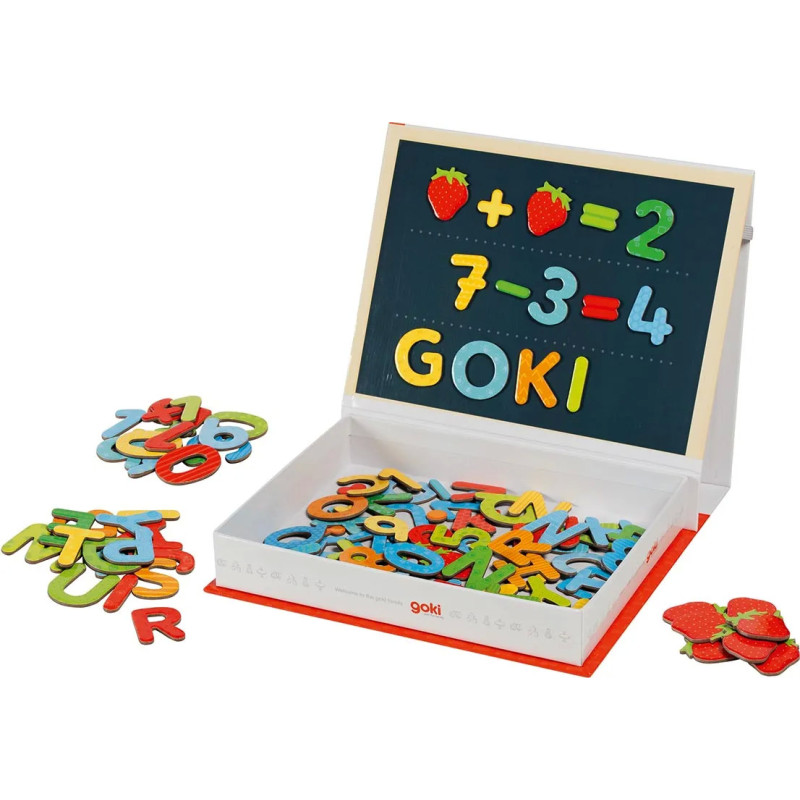 pièce 1 Jeu magnétique, petite école - jouet à l'ancienne