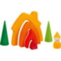 Set de 1 Maison des lutins - jouet à l'ancienne