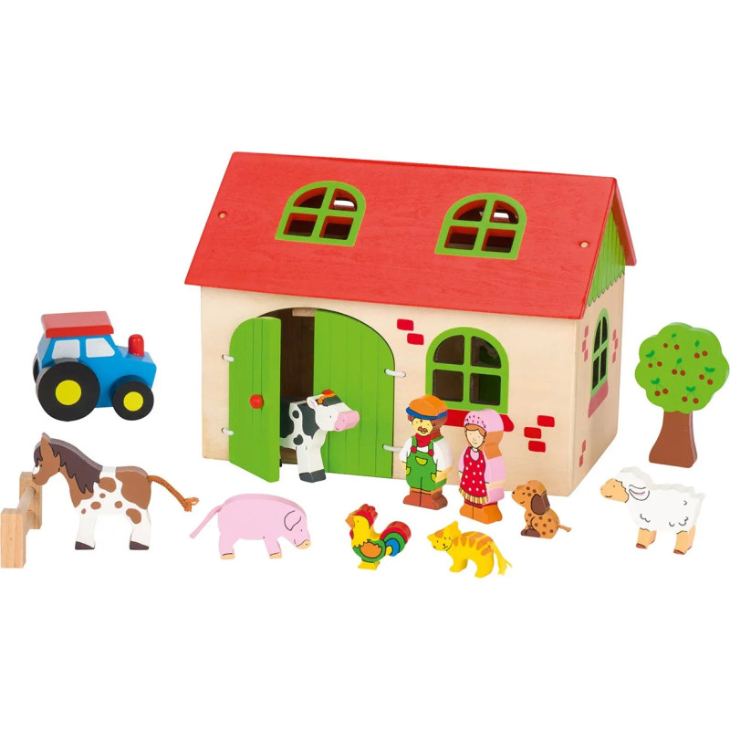 Set de 1 Ma ferme - jouet à l'ancienne