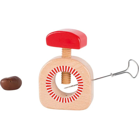 Perceuse à marrons & casse-noix - Jouet à l'ancienne - Disponible sur Soul Rebel E-Shop