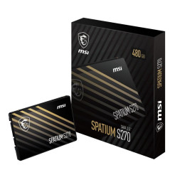 Disques SSD - MSI - S270 SATA 2.5 480GB | Soul Rebel E-Shop