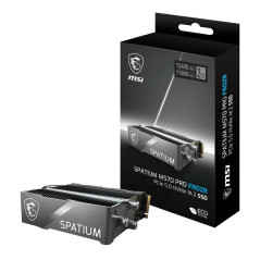 Disques SSD - MSI - SPATIUM M570 PRO PCIE 5.0 NVME M.2 2TB FROZR | Soul Rebel E-Shop