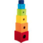 Set de 1 Cubes à empiler Arc-en-ciel - jouet à l'ancienne