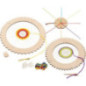 Set de 1 Kit créatif, métier à tisser rond et fleur à tricoter - jouet à l'ancienne