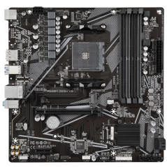 Cartes mères - GIGABYTE - Carte mère A520M DS3H V2 - Prend en charge les processeurs AMD Ryzen série 5000 AM4, jusqu'à 4733 MHz 