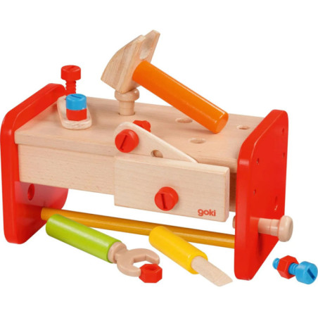 Banc à marteler avec boîte pour le ranger - Jouet à l'ancienne - Disponible sur Soul Rebel E-Shop