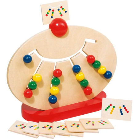 Tableau assortir les couleurs selon le modèle - Jouet à l'ancienne - Disponible sur Soul Rebel E-Shop