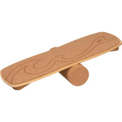 Planche d'équilibre avec rouleau en liège Waikiki Beach - Jouet à l'ancienne - Disponible sur Soul Rebel E-Shop