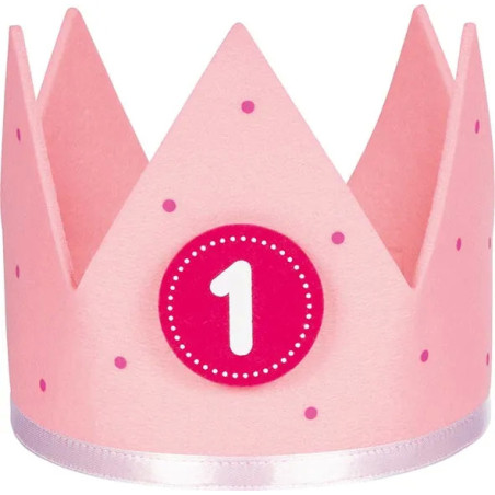 Couronne d'anniversaire rose - Jouet à l'ancienne - Disponible sur Soul Rebel E-Shop