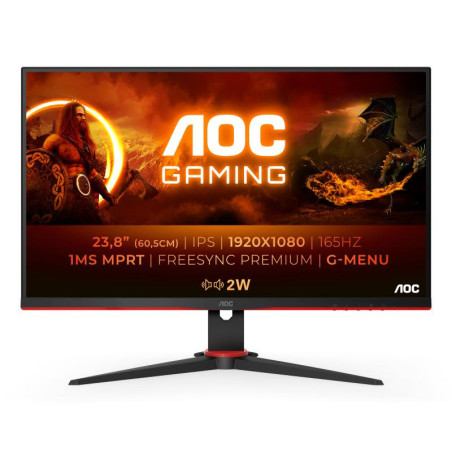 Écrans plats de PC - AOC - 24G2SPAE/BK | Soul Rebel E-Shop