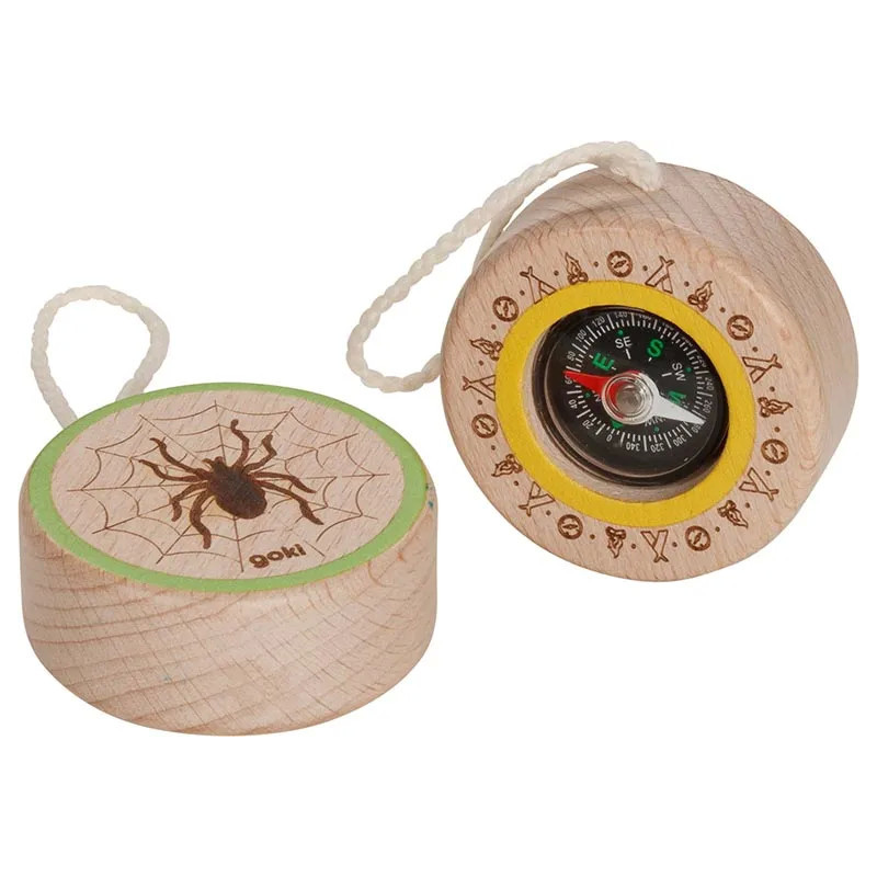 Set of 6 Spider Compasses - Old-Fashioned Toy
