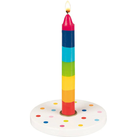 Porte-bougie anniversaire