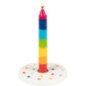 Display de 12 Porte-bougie anniversaire, confetti