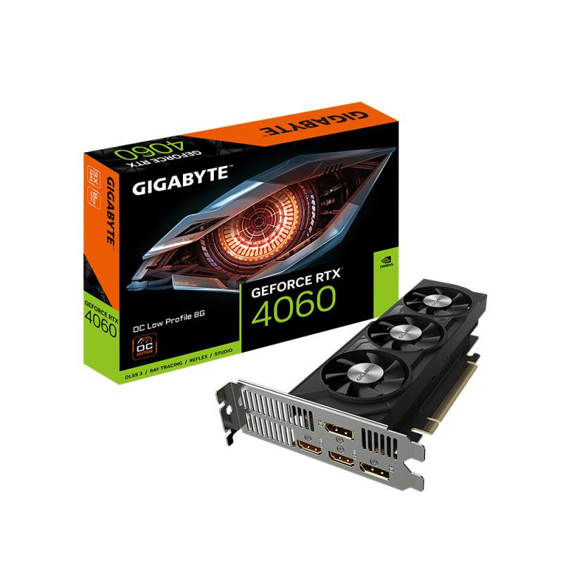 Cartes graphiques - GIGABYTE - GeForce RTX 4060 OC Low Profile 8G