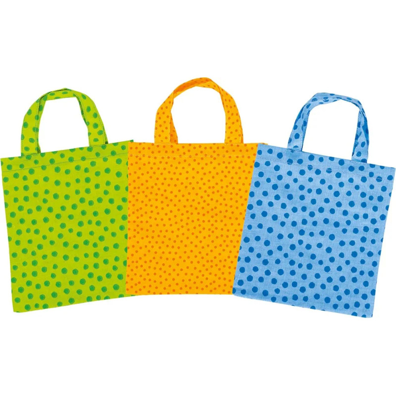 Set de 9 Sacs en coton - jouet à l'ancienne