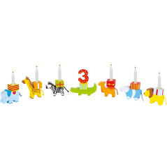 Parade anniversaire des animaux - Jouet à l'ancienne - Disponible sur Soul Rebel E-Shop