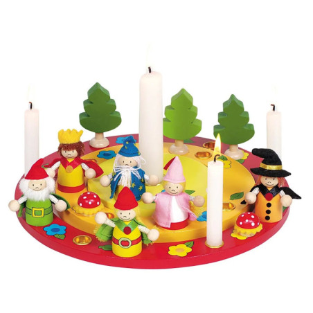 Couronne d´anniversaire avec set de figurines - Jouet à l'ancienne - Disponible sur Soul Rebel E-Shop