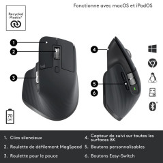 Logitech MX Master 3S Graphite