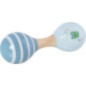 pièce 1 Doubles Maracas grenouille - jouet à l'ancienne