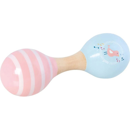 Doubles Maracas l'oiseau - Jouet à l'ancienne - Disponible sur Soul Rebel E-Shop