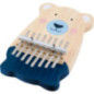 pièce 1 Kalimba ours - jouet à l'ancienne