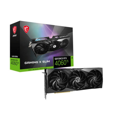 Cartes graphiques - MSI - GEFORCE RTX 4060 Ti GAMING X SLIM 16G | Soul Rebel E-Shop