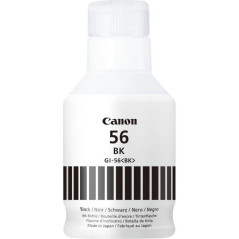 Recharges d'encre pour imprimante - Canon - Bouteille d'encre noire GI-56BK | Soul Rebel E-Shop