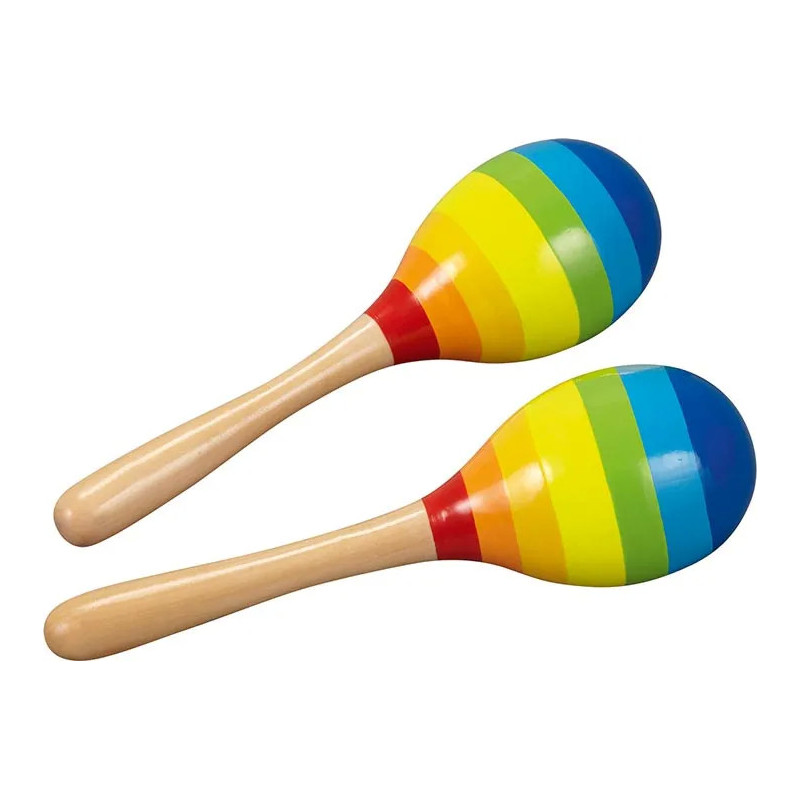 Set de 1 Maracas - jouet à l'ancienne