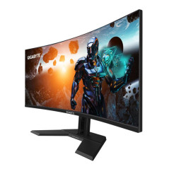 Écrans plats de PC - GIGABYTE - GS34WQC 34" Moniteur de jeu incurvé WQHD - 3440 x 1440, 120Hz, 1ms, 300 cd/m², FreeSync Premium,