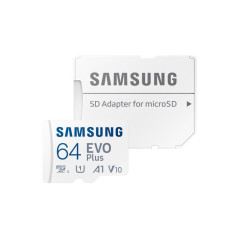 Cartes mémoire - Samsung - Carte MicroSD EVO Plus (2024) 64 Go | Soul Rebel E-Shop