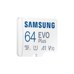 Cartes mémoire - Samsung - Carte MicroSD EVO Plus (2024) 64 Go | Soul Rebel E-Shop
