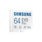 Cartes mémoire - Samsung - Carte MicroSD EVO Plus (2024) 64 Go