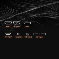 Écrans plats de PC - GIGABYTE - M27QA 27" Moniteur de jeu QHD - 2560 x 1440, 180Hz, 1ms, 350 cd/m², FreeSync Premium, HDR prêt, 