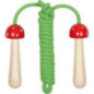 Set of 12 Mushroom Skipping Ropes with Wooden Handles - Old-Fashioned Toy