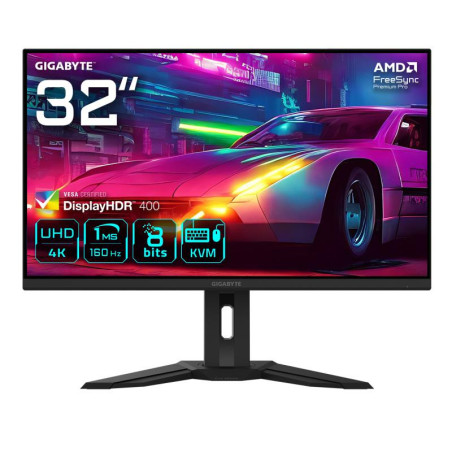 Écrans plats de PC - GIGABYTE - M32UP 31.5" Écran de jeu UHD - 3840 x 2160, 160 Hz, 1 ms, 350 cd/m², AMD FreeSync Premium Pro, D