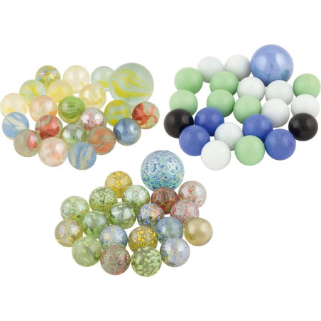 Billes en verre - Jouet à l'ancienne - Disponible sur Soul Rebel E-Shop